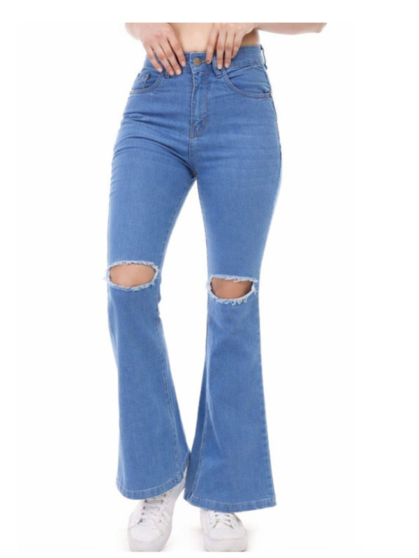 Bootcut High-Rise Stretchable Jeans