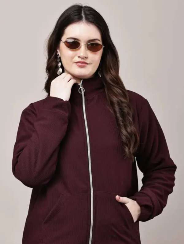 Women Solid Casual Jacket