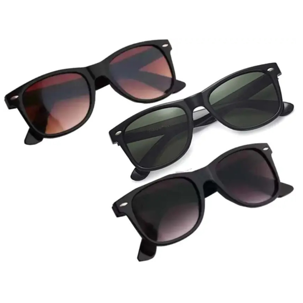 UV Protection Wayfarer Sunglasses (52) (For Men & Women, Black, Brown, Green)