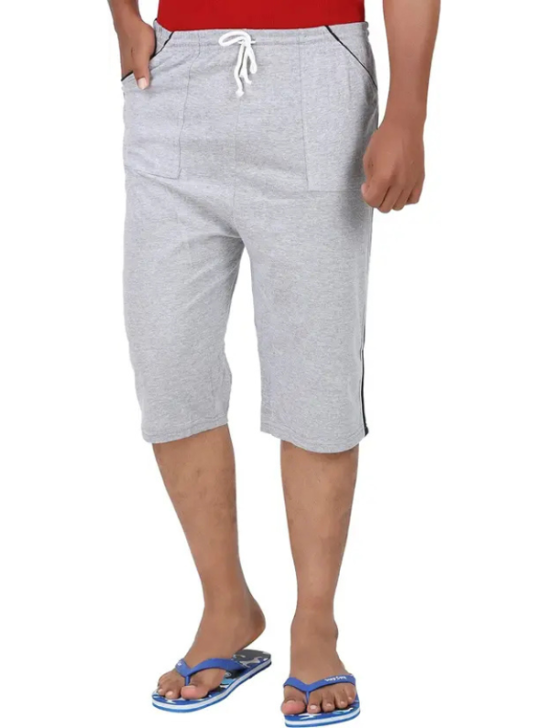 Striped, Solid Men Three Fourths