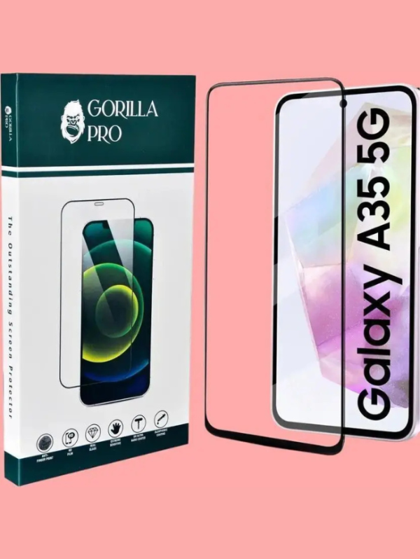 GORILLA PRO Tempered Glass Guard for SAMSUNG Galaxy A35 5G::A55 5G::F35 5G::M35 5G (Pack of 1)