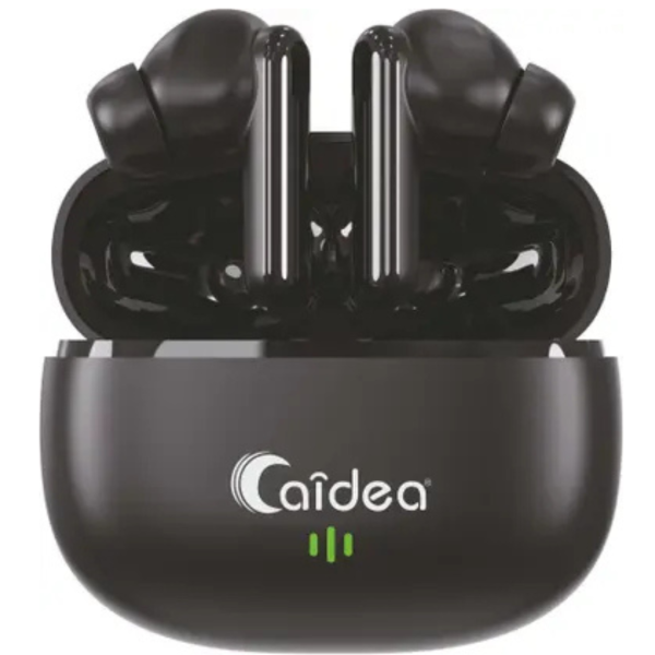 Caidea TW101 Earth 32dB Active Noise Cancellation 60Hrs* Fast Charging Wireless Earbuds Bluetooth (Acoustic Black, True Wireless)