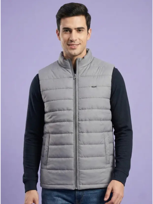 Men Solid Bomber Jacket