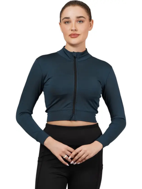 Women Solid Sports Jacket