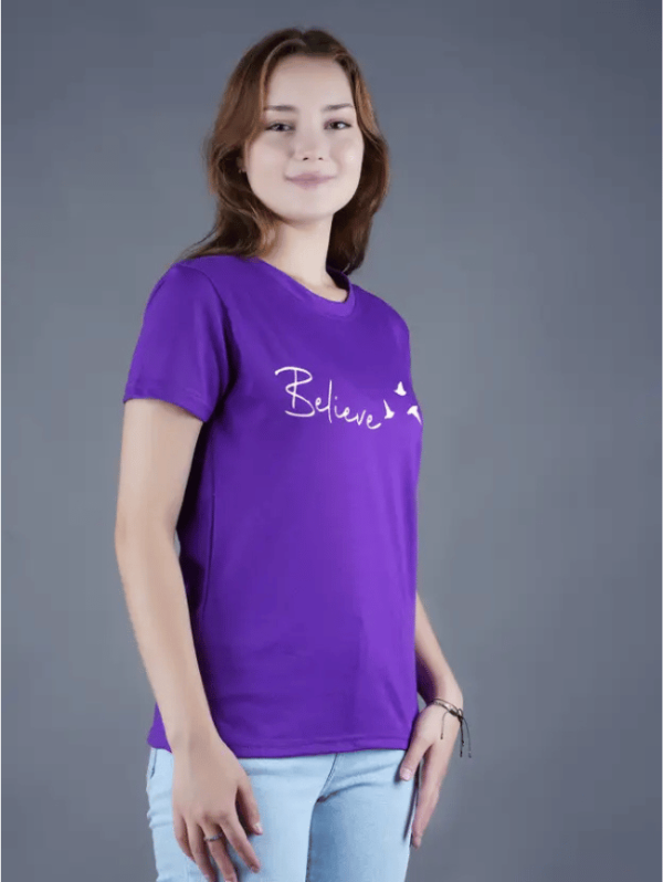 Pack of 3 Women Printed Round Neck Cotton Blend Multicolor T-Shirt