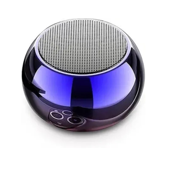 Shivana Mini Boost 4 | Mini Speaker | Wireless Bluetooth Speaker | Pocket Size Speaker 10 W Bluetooth Home Audio Speaker (Blue, Stereo Channel)