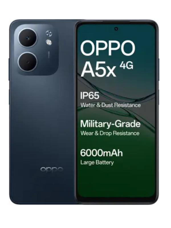 OPPO A5x (Midnight Blue, 128 GB) (4 GB RAM)
