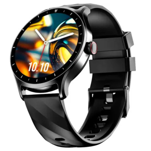 Cellecor HYPE 1.50" HD IPS Display with 500 NITS | BT-Calling | VoiceAssistant Smartwatch (Black Strap, Free Size)