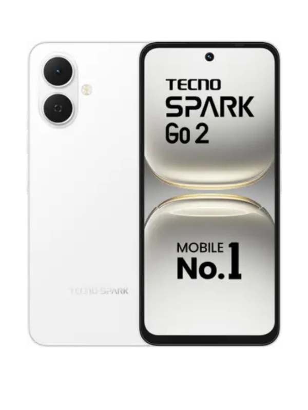 Tecno Spark Go 2 (Veil White, 64 GB) (3 GB RAM)