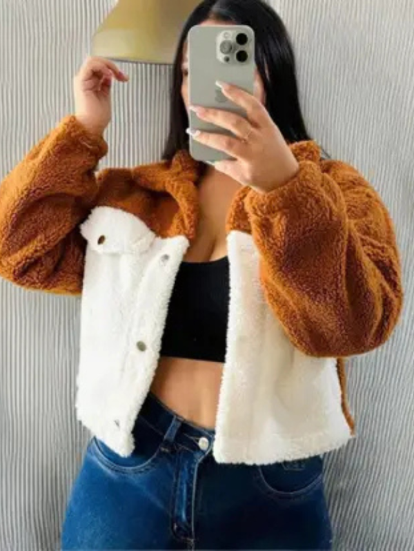 Women Self Design Casual Jacket