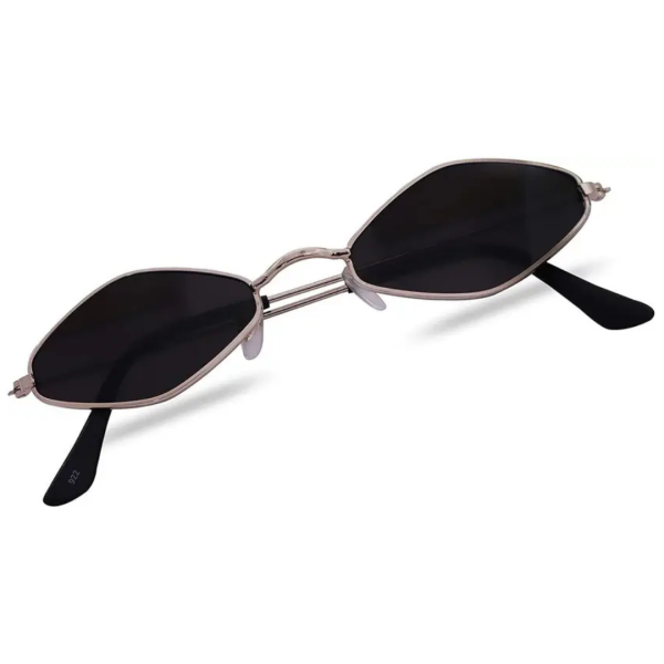 UV Protection Cat-eye Sunglasses (48) (For Men & Women, Black)