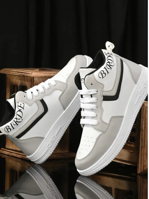 Premium Comfortable Regular Wear High Tops For Men (Grey , 8)