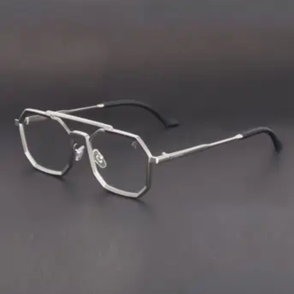 UV Protection Retro Square Sunglasses (52) (For Men & Women, Clear)