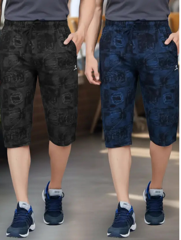 Printed Men Three Fourths