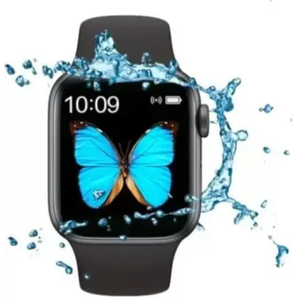 Hectic Smart watch for men women with Calling 100+ Wallpaper Waterproof Smartwatch (Black Strap, 44)