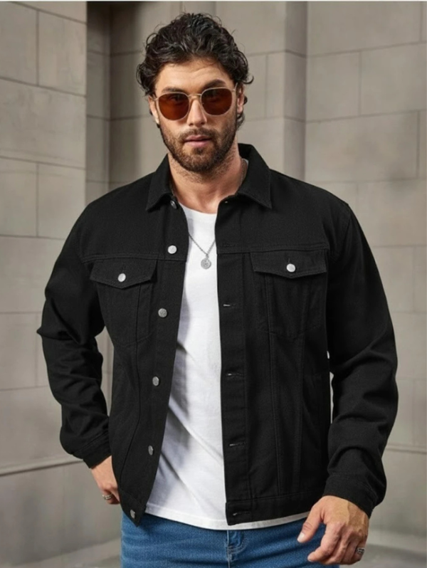 Men Solid Jacket